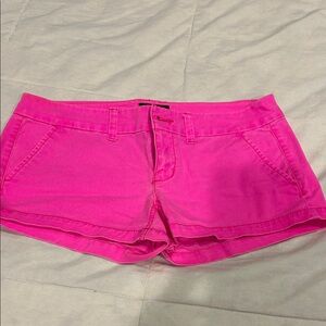 American Eagle Outfitters Bright Pink Jean Shorts